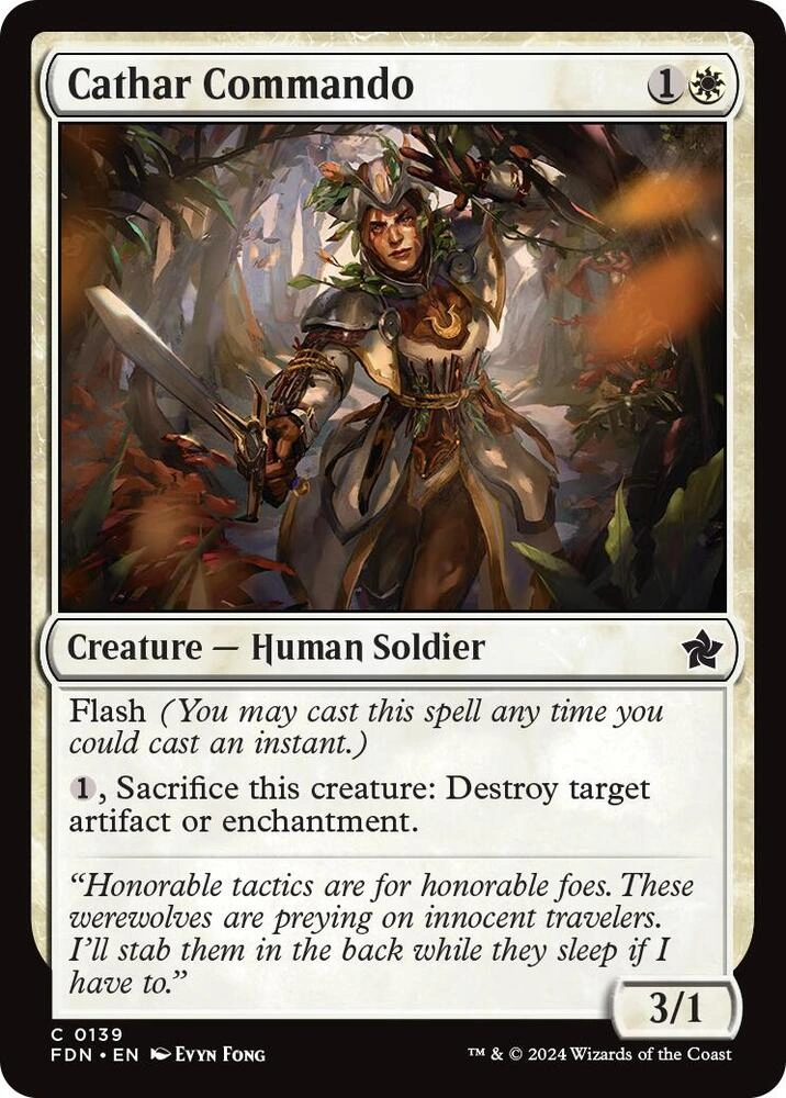 Cathar Commando Foil