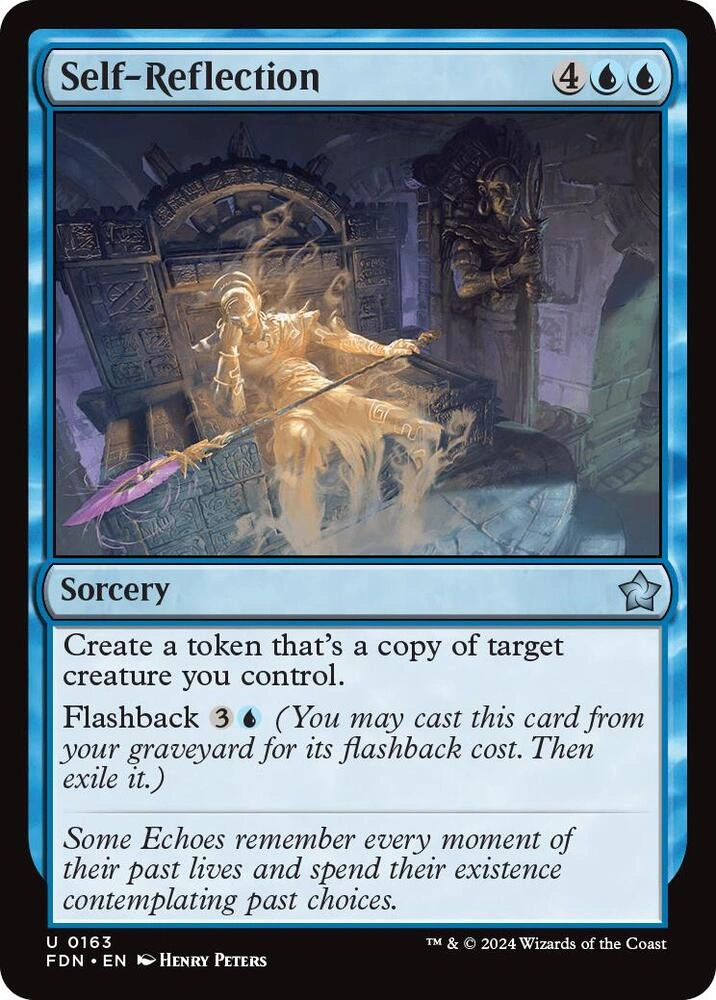 Self-Reflection Foil