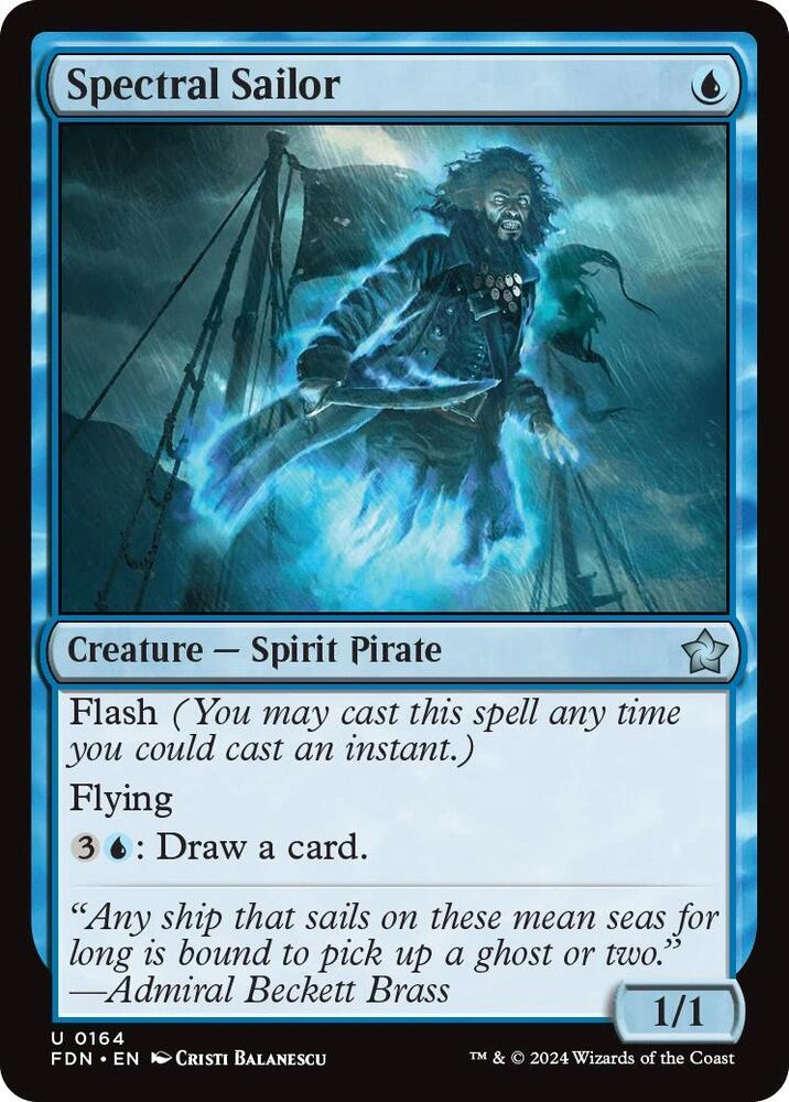 Spectral Sailor Foil