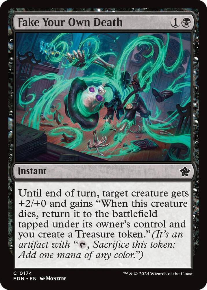 Fake Your Own Death Foil