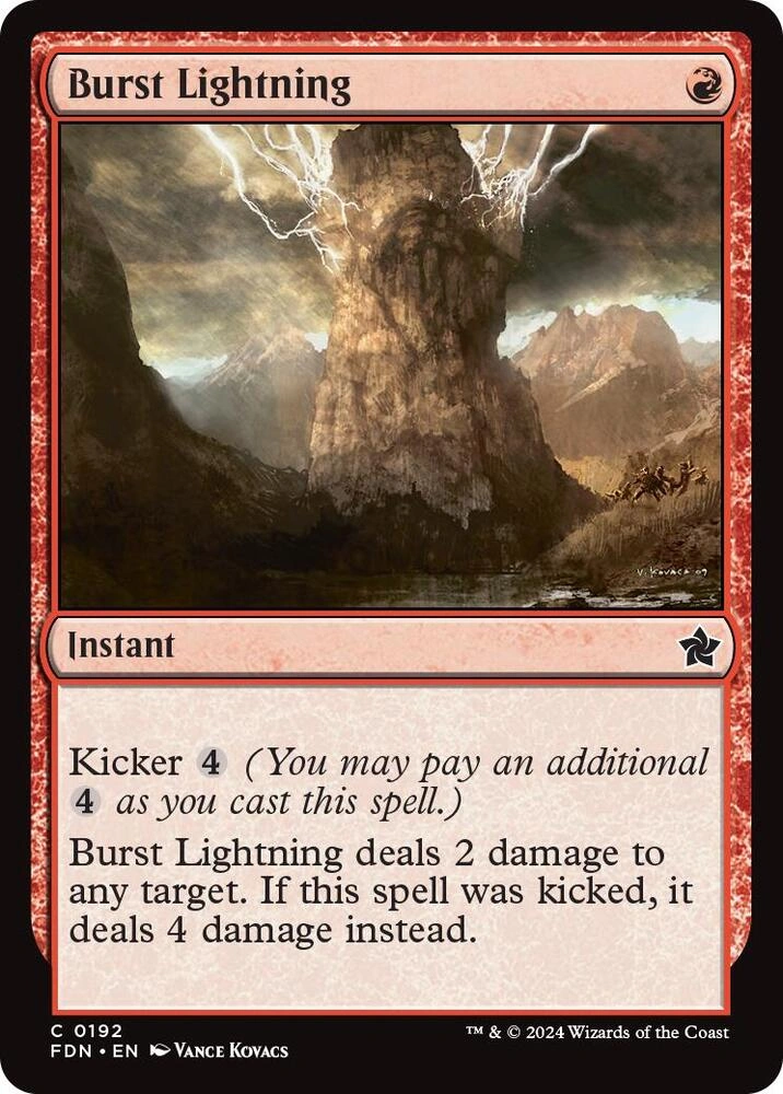 Burst Lightning Foil