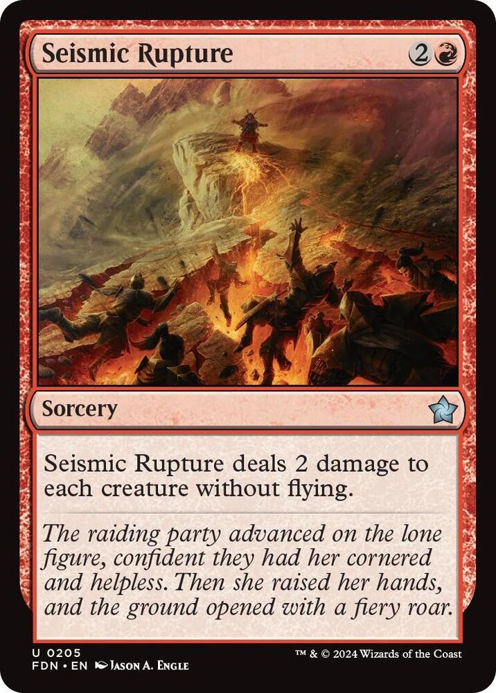 Seismic Rupture Foil