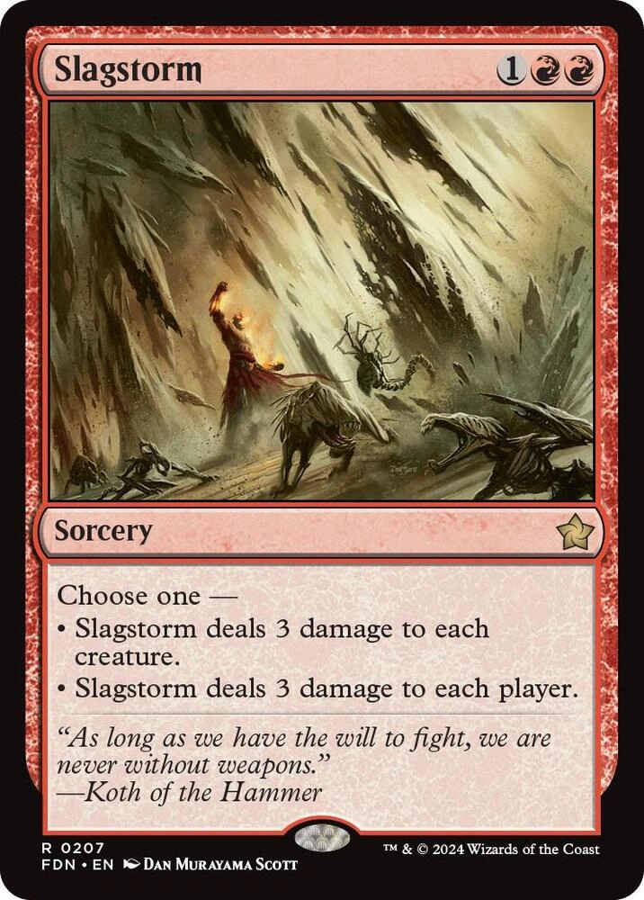 Slagstorm Foil