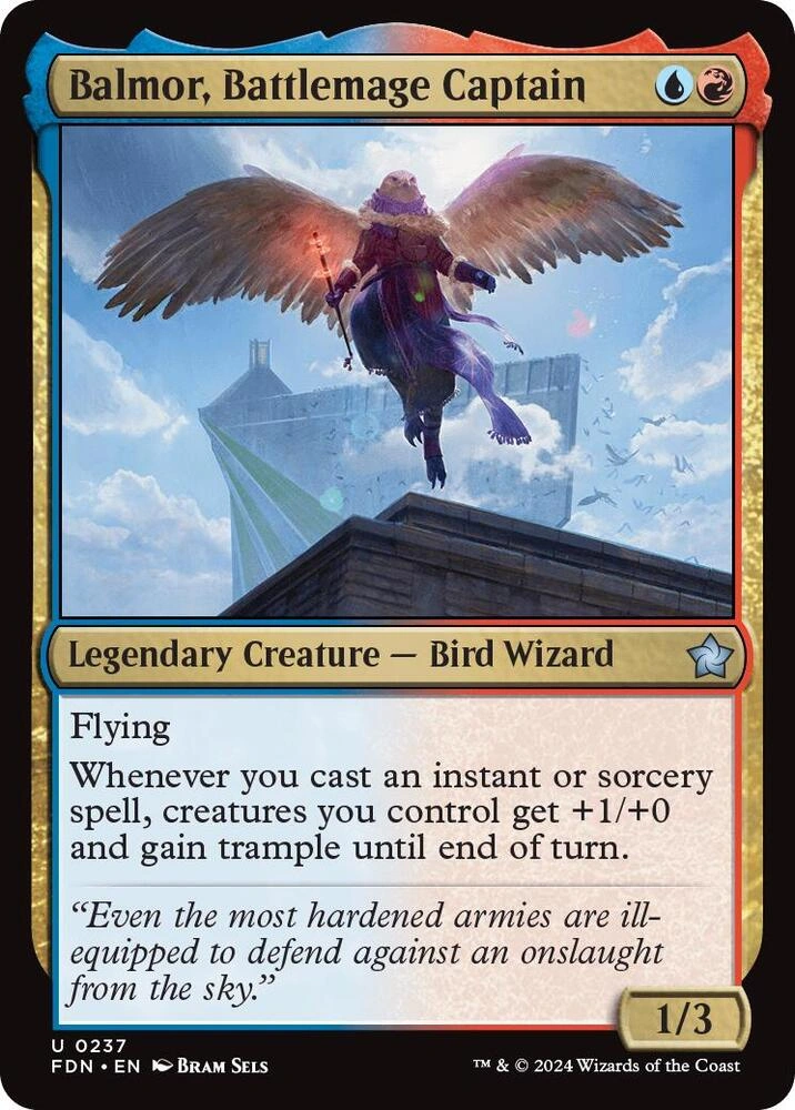 Balmor, Battlemage Captain Foil
