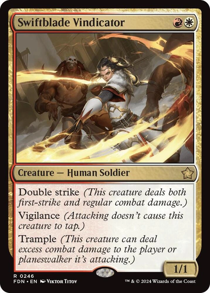 Swiftblade Vindicator Foil