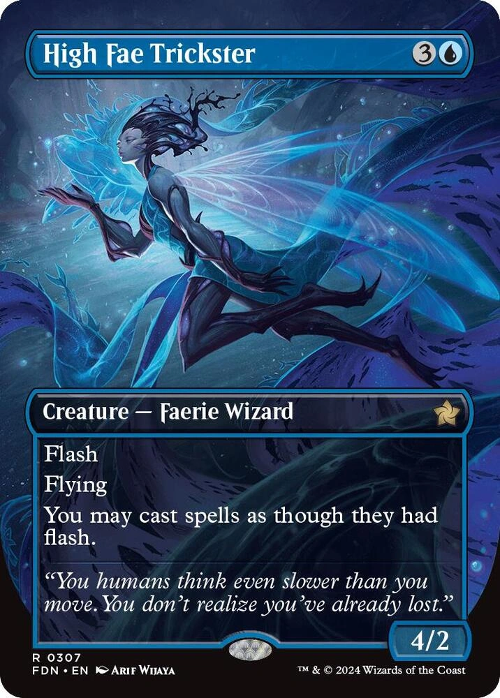 High Fae Trickster (Borderless) Foil