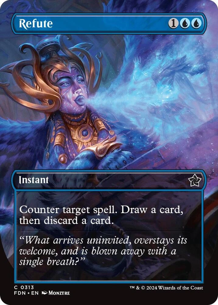 Refute (Borderless) Foil