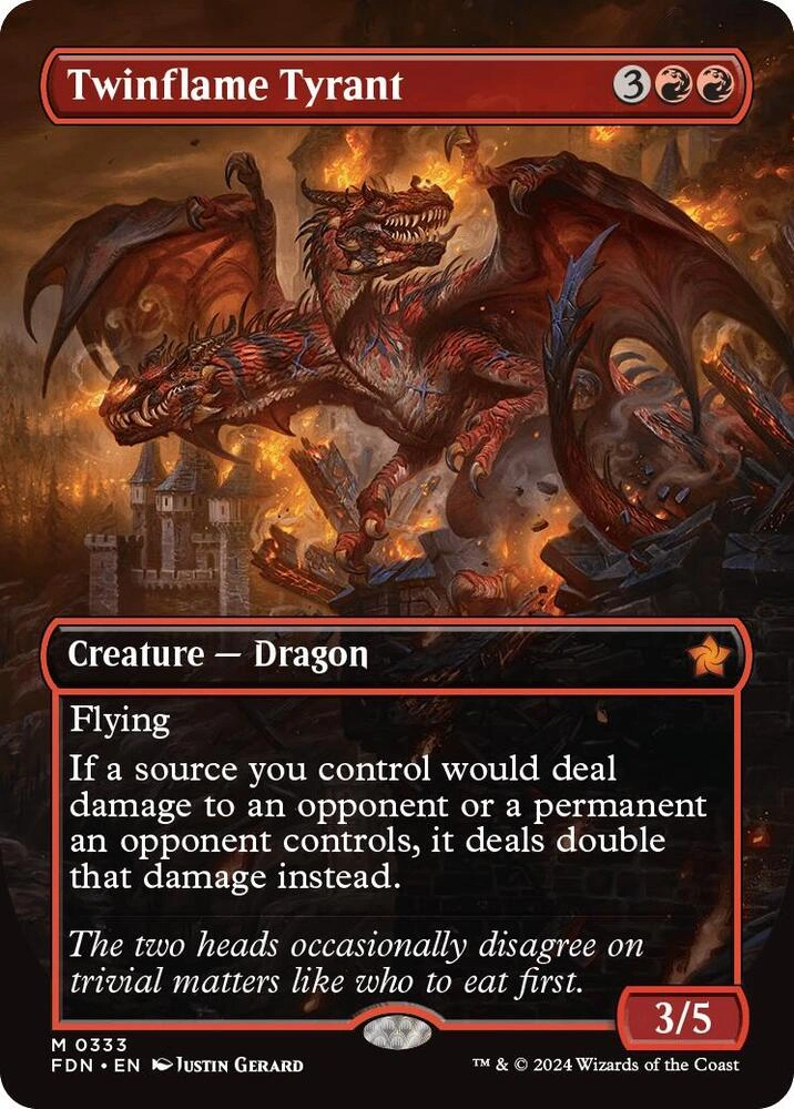 Twinflame Tyrant (Borderless) Foil