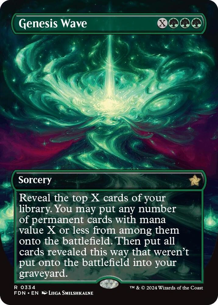 Genesis Wave (Borderless) Foil