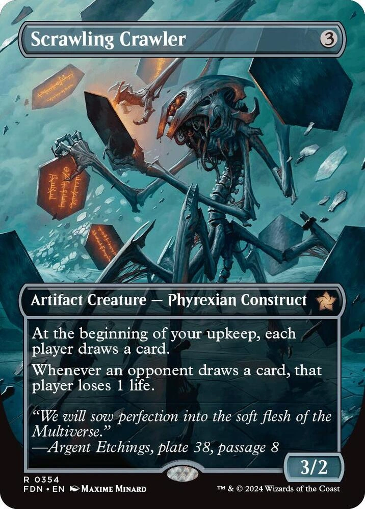 Scrawling Crawler (Borderless) Foil