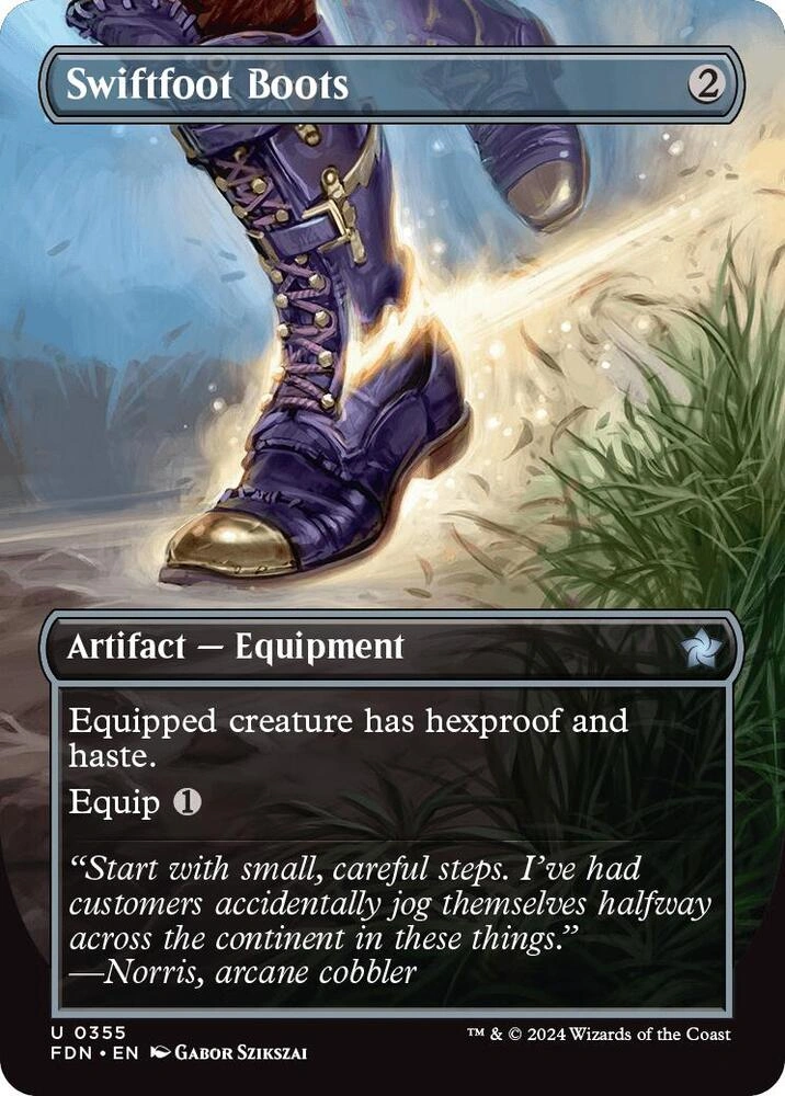 Swiftfoot Boots (Borderless) Foil