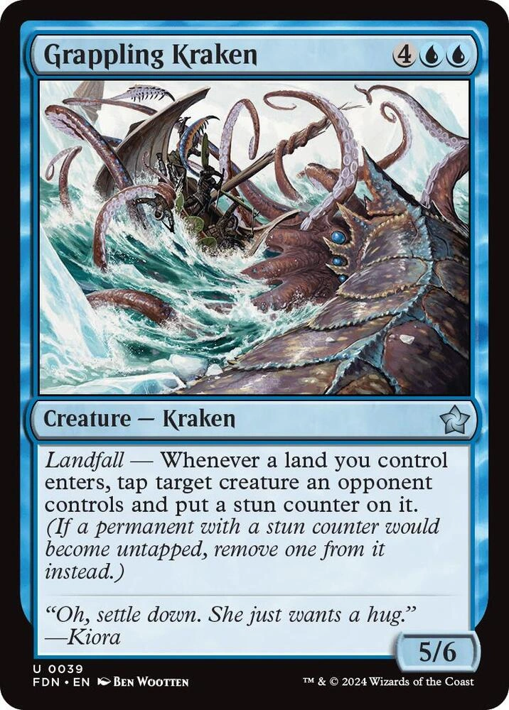 Grappling Kraken Foil
