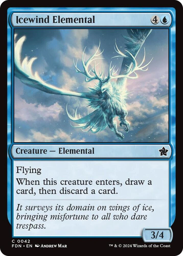 Icewind Elemental Foil