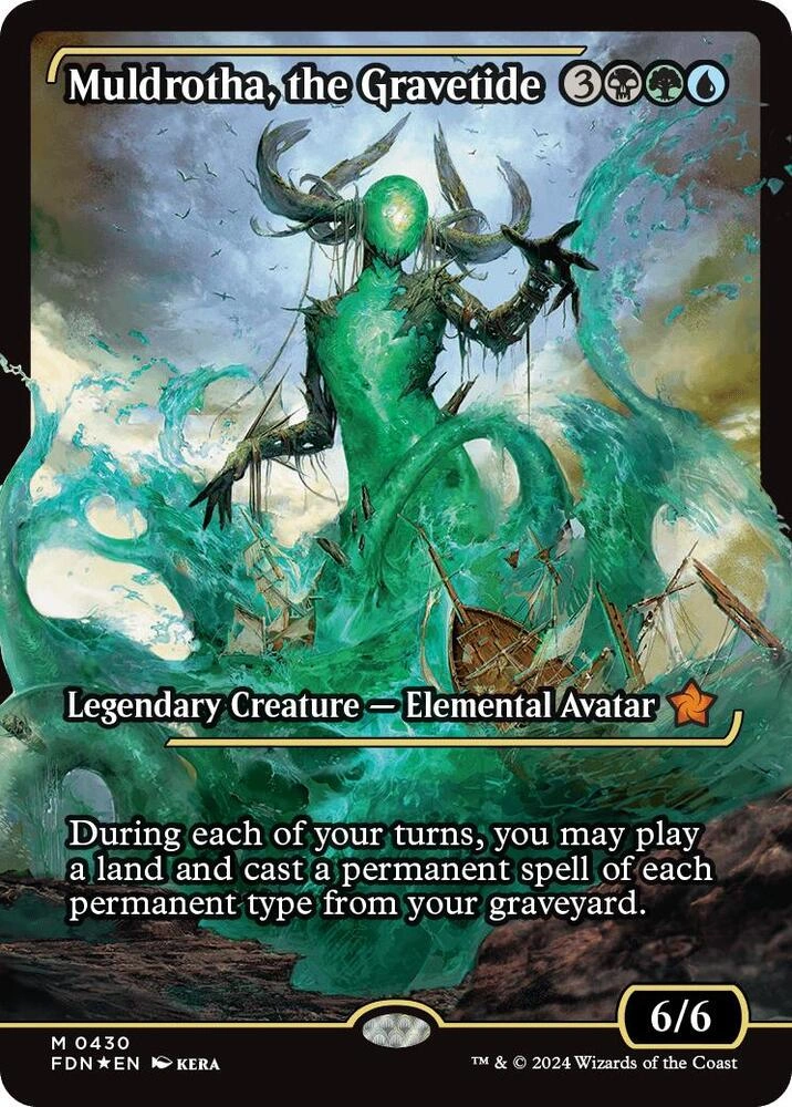 Muldrotha, the Gravetide (Showcase) Foil