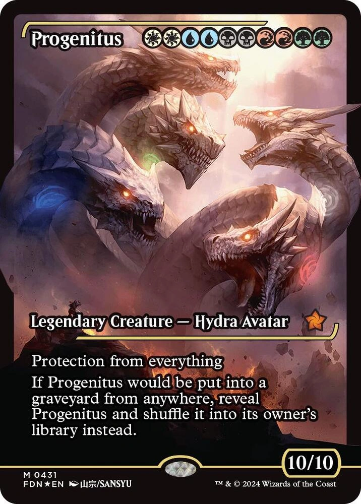 Progenitus (Showcase) Foil