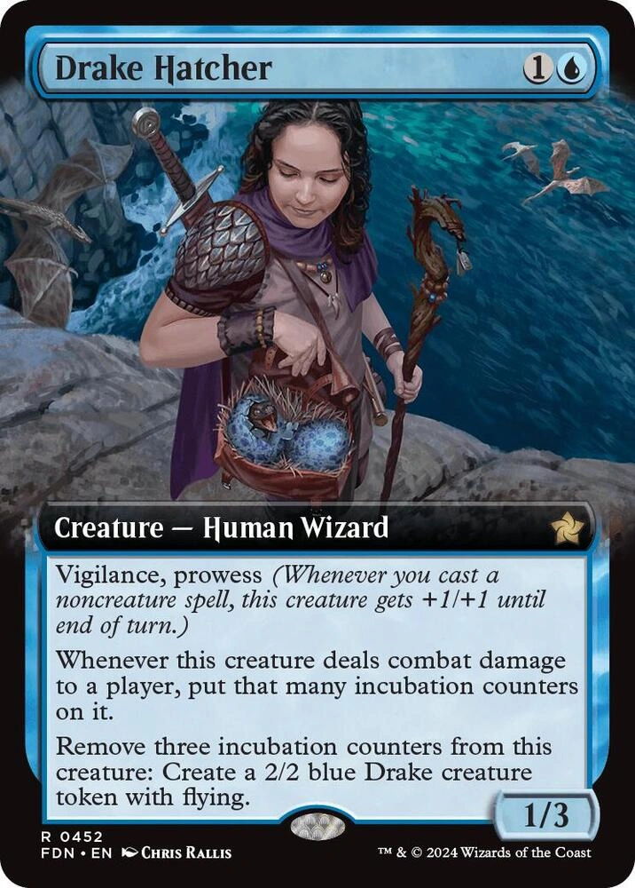 Drake Hatcher (Extended Art) Foil