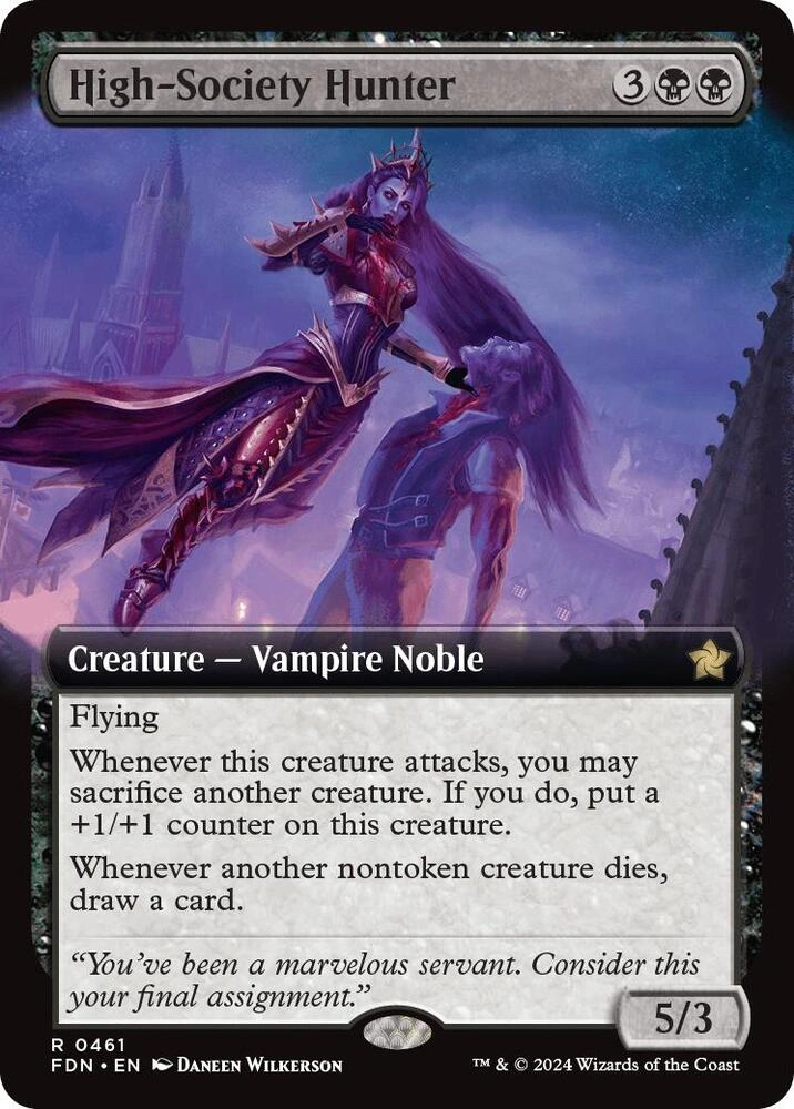 High-Society Hunter (Extended Art) Foil