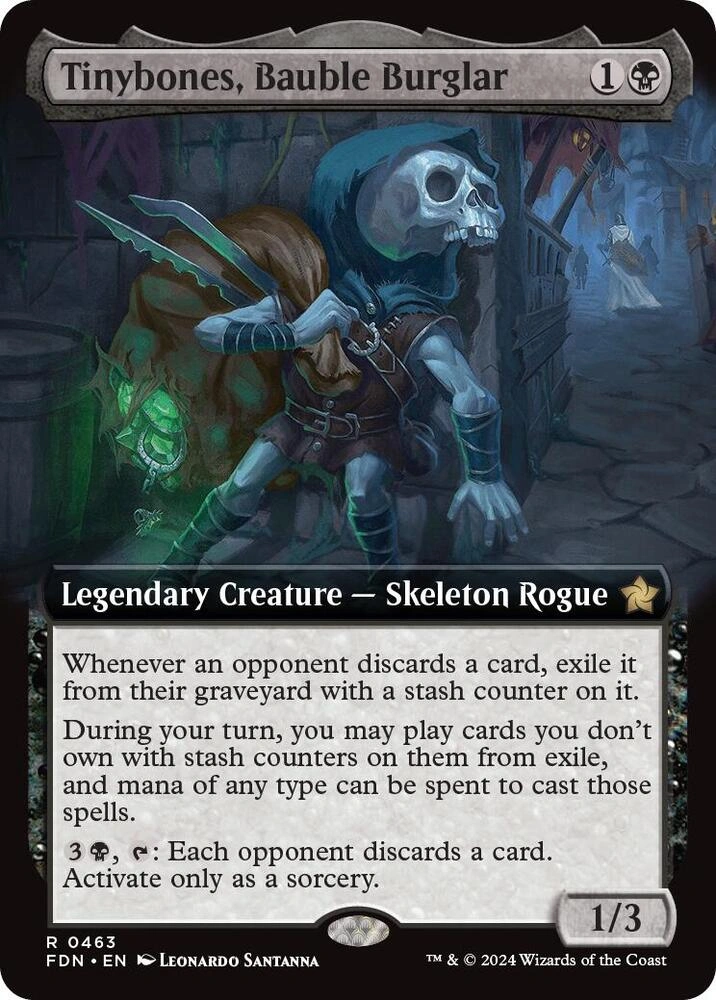 Tinybones, Bauble Burglar (Extended Art) Foil