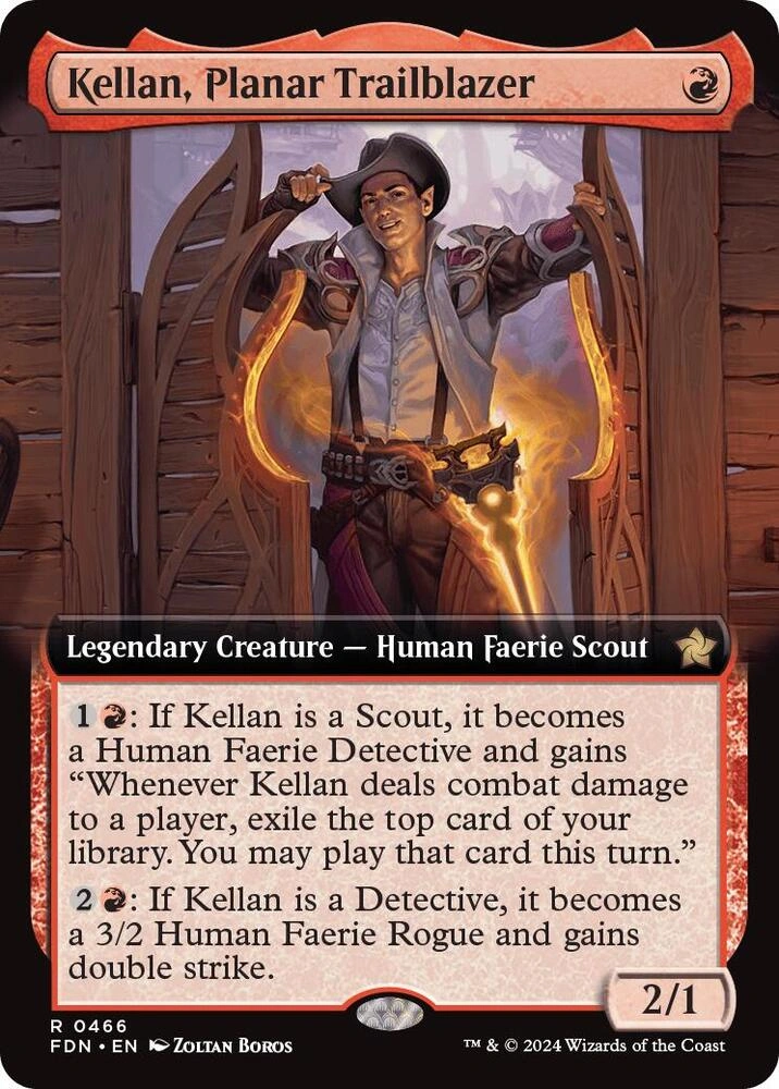 Kellan, Planar Trailblazer (Extended Art)