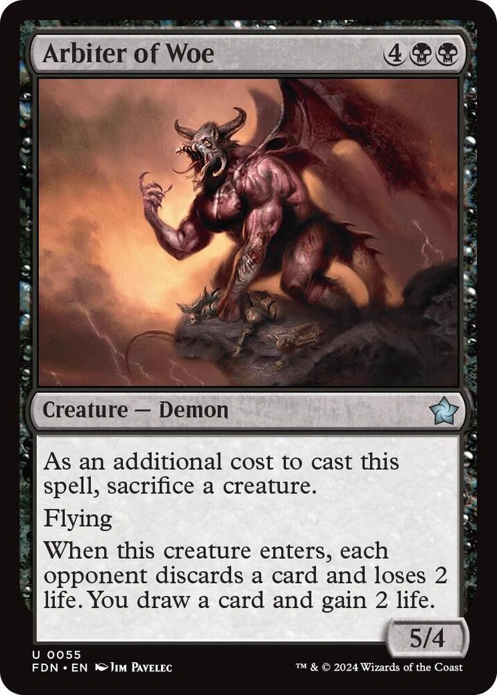 Arbiter of Woe Foil