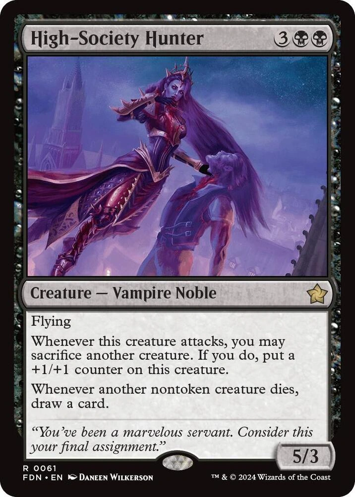 High-Society Hunter Foil
