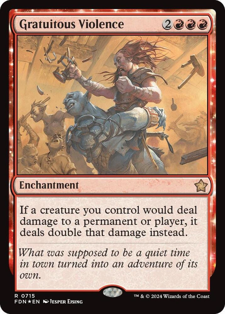 Gratuitous Violence Foil