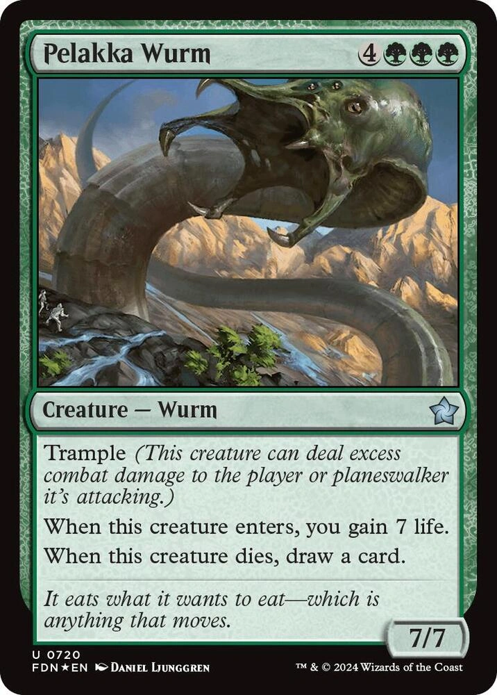 Pelakka Wurm Foil