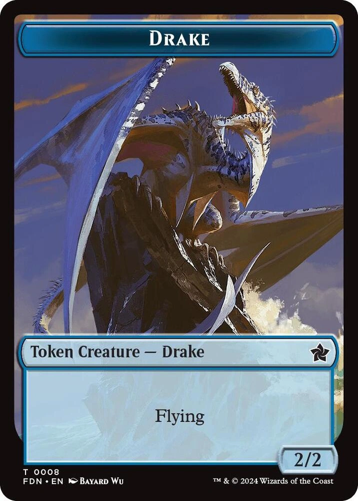 Drake // Goblin Doubled-Sided Token Foil