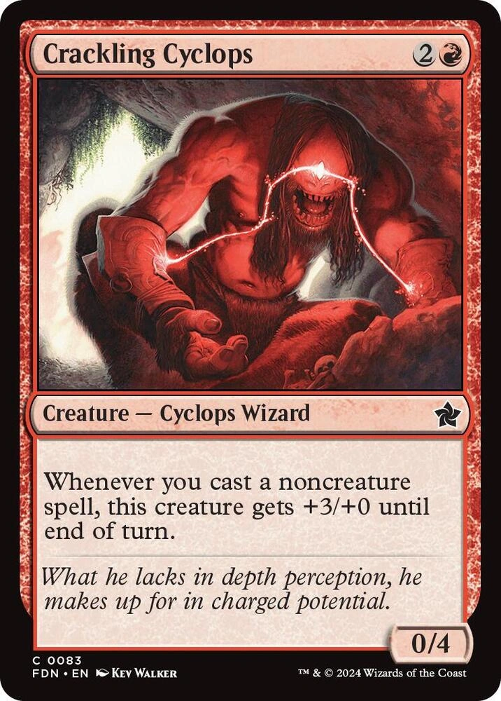 Crackling Cyclops Foil