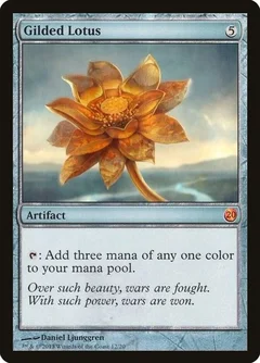Gilded Lotus Foil 12