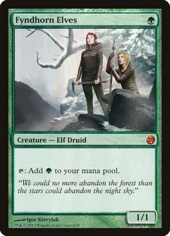 Fyndhorn Elves Foil 4