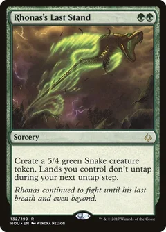 Rhonas's Last Stand Foil 132