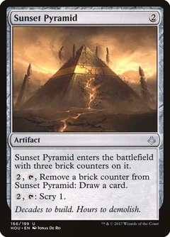 Sunset Pyramid Foil 166