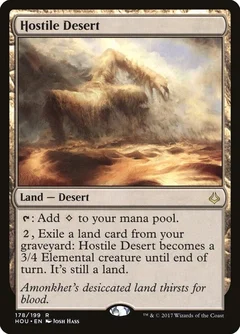 Hostile Desert Foil 178