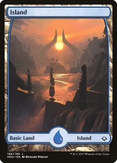 Island (186) - Full Art Foil 186
