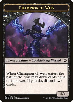 Champion of Wits // Insect Double-Sided Token 2 // 12