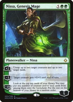 Nissa, Genesis Mage Foil 200
