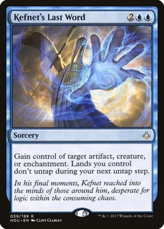 Kefnet's Last Word Foil 39