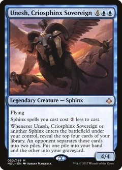 Unesh, Criosphinx Sovereign Foil 52