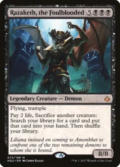 Razaketh, the Foulblooded Foil 73