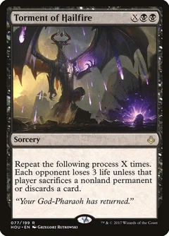 Torment of Hailfire Foil 77