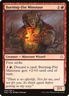 Burning-Fist Minotaur Foil 85