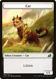 Cat // Human Soldier (004) Double-Sided Token Foil 1 // 4