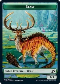 Beast // Human Soldier (004) Double-Sided Token Foil 10 // 4