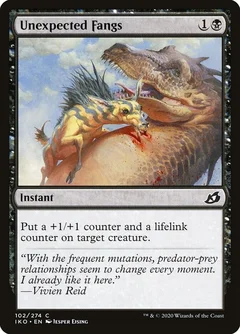 Unexpected Fangs Foil 102