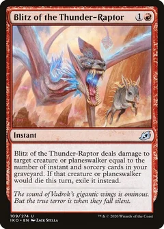 Blitz of the Thunder-Raptor Foil 109