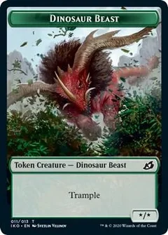 Dinosaur Beast Token 11