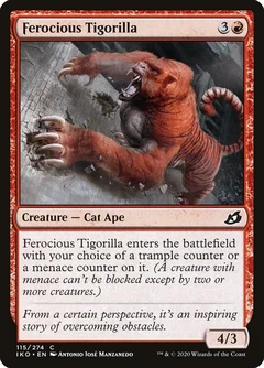 Ferocious Tigorilla Foil 115