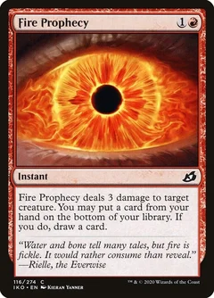 Fire Prophecy Foil 116