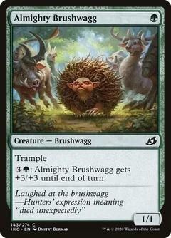 Almighty Brushwagg Foil 143